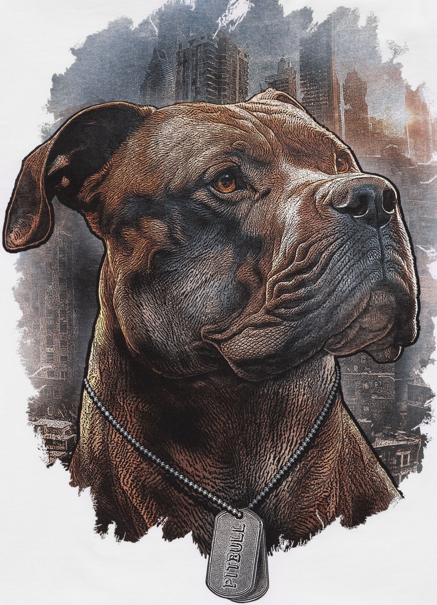 Pitbull | HERO | WHITE | Majica