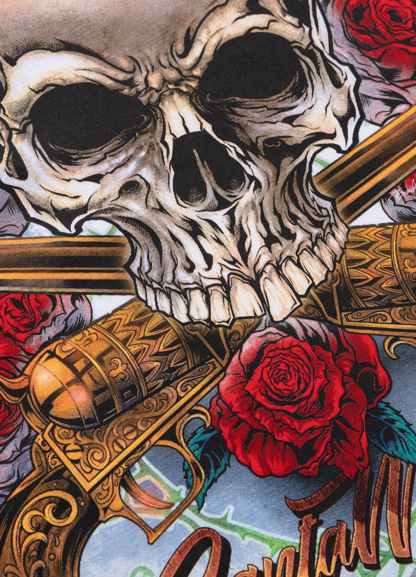 Pitbull | SANTA MUERTE | WHITE | Majica
