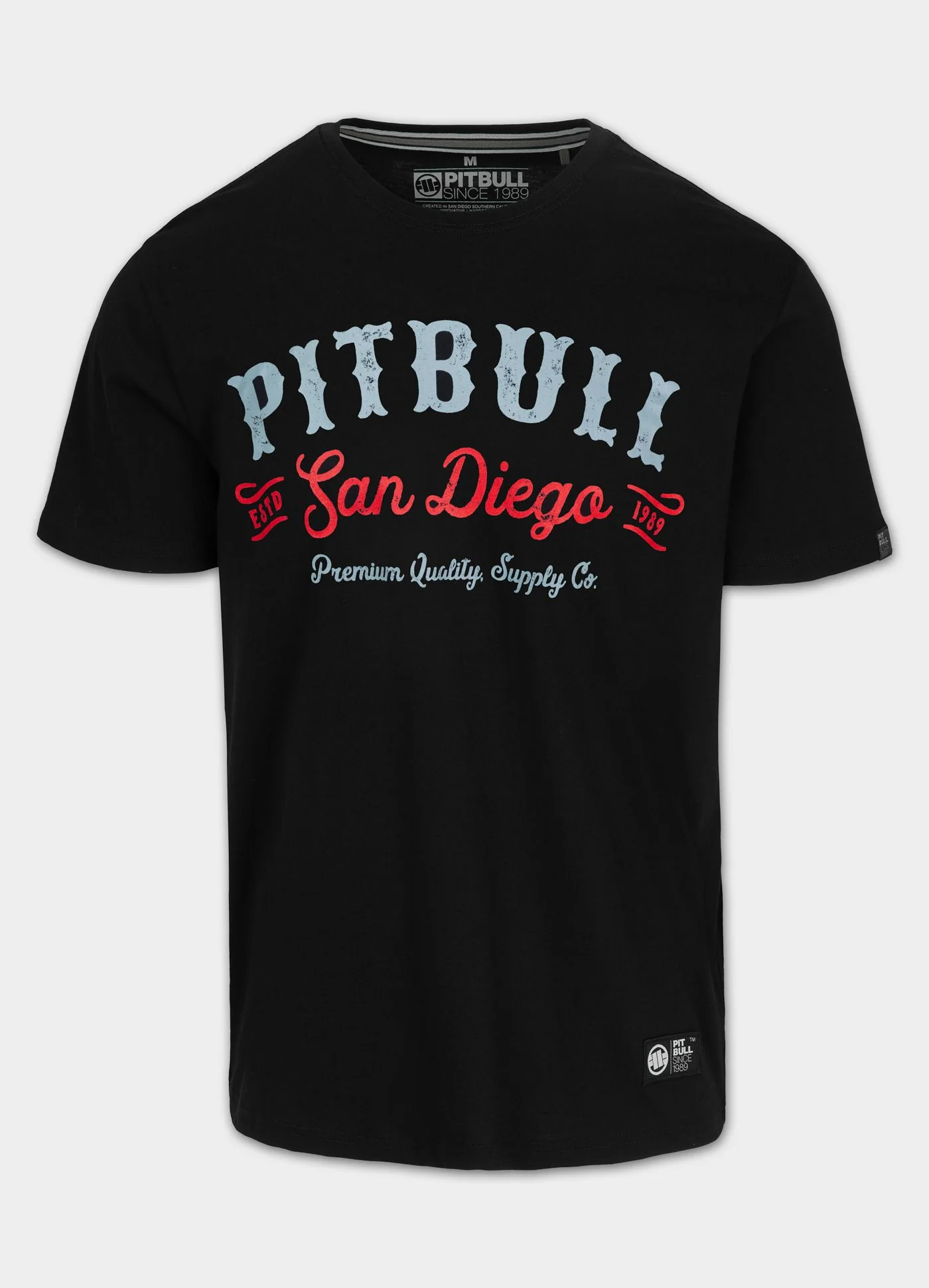 Pitbull | STRENGTH & RESPECT | BLACK | Majica