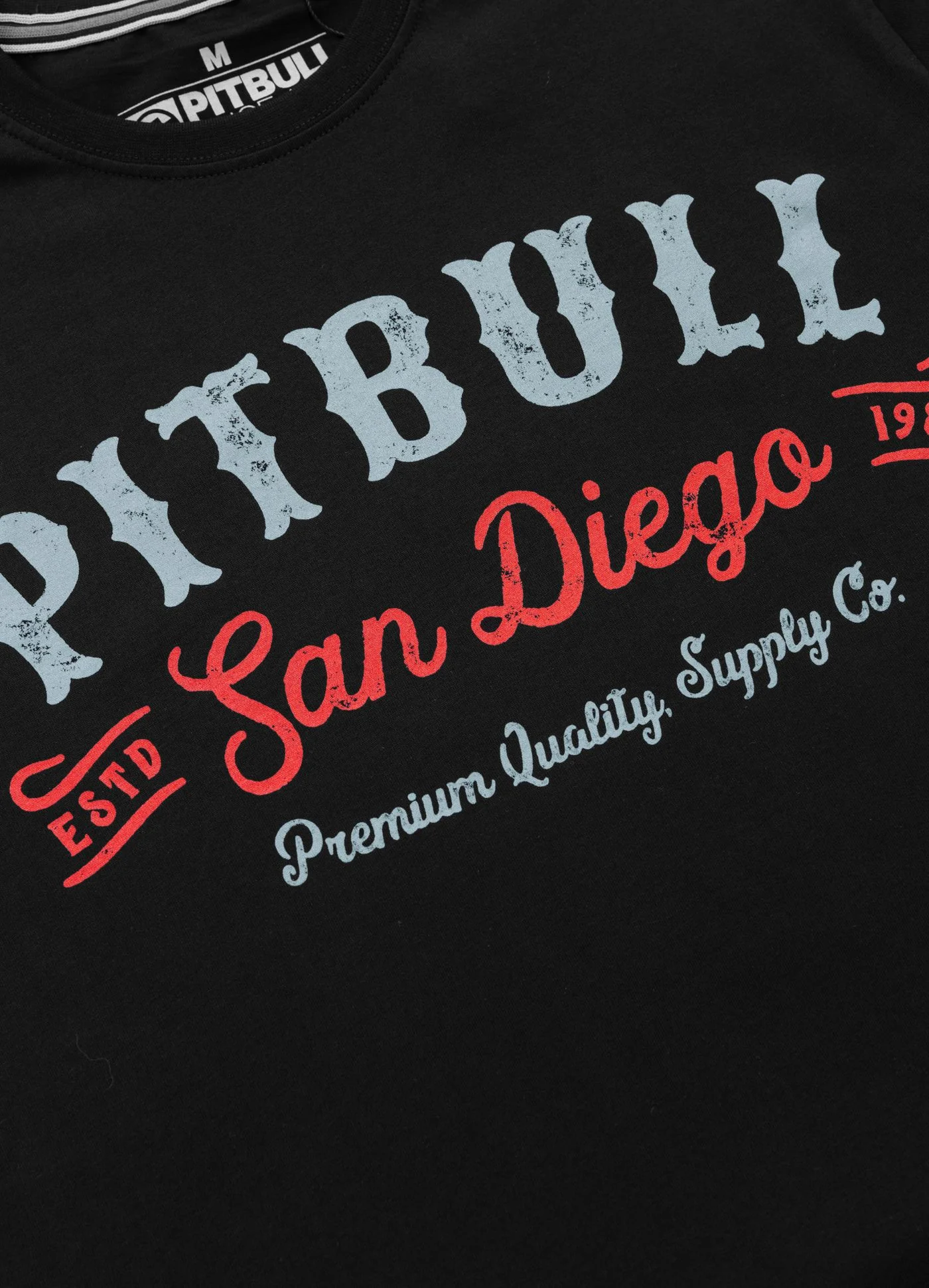Pitbull | STRENGTH & RESPECT | BLACK | Majica