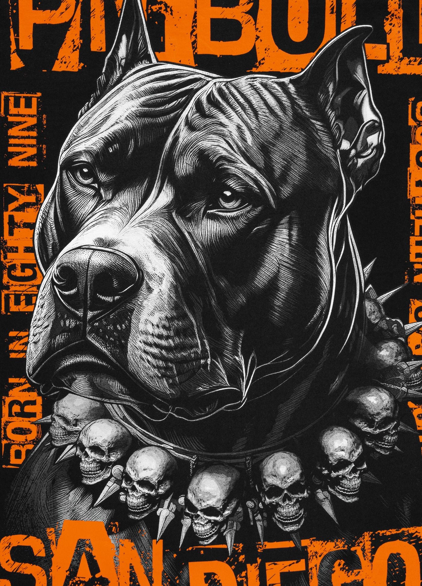 Pitbull | BLACKY | BLACK | Majica