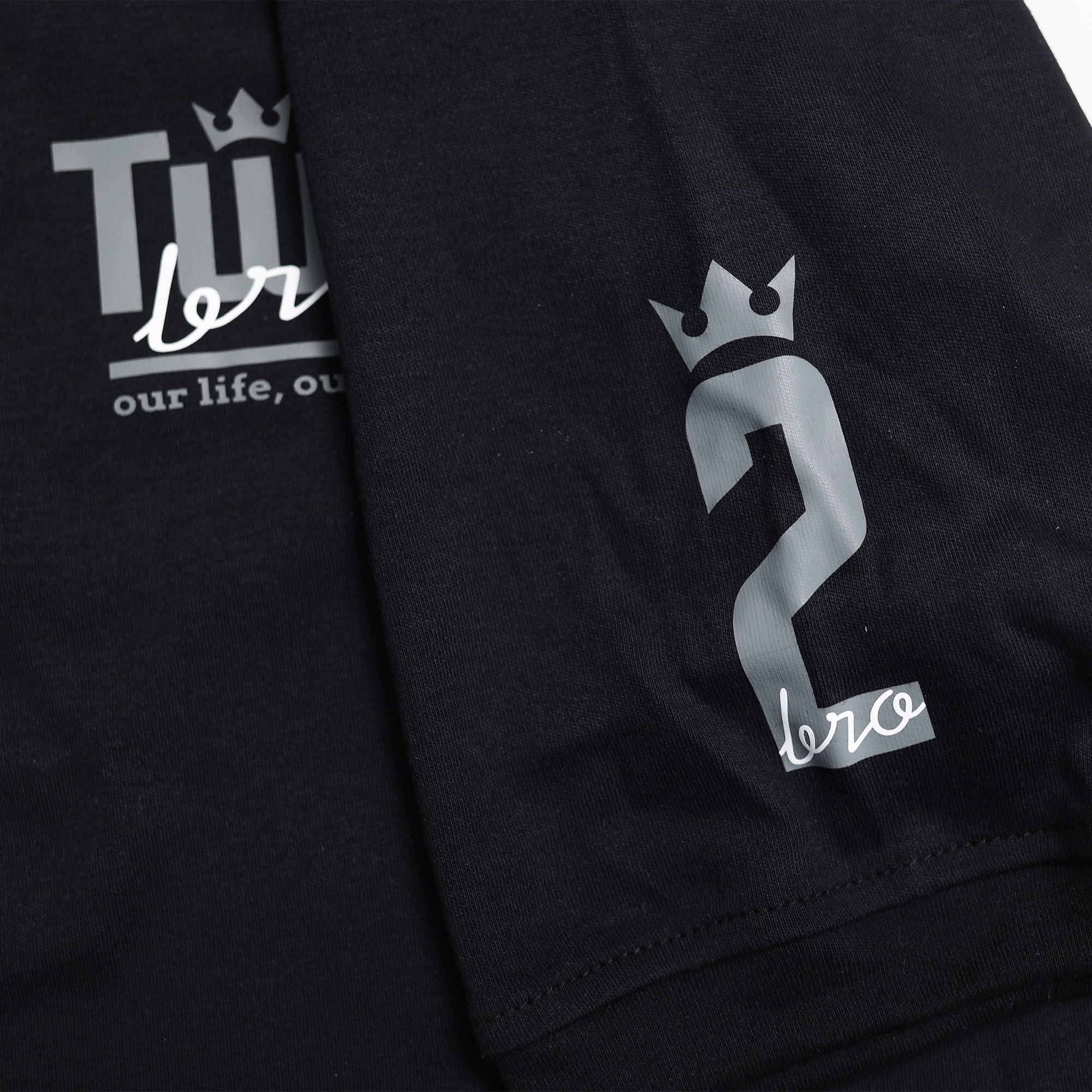 2bro | TWO | BLACK - w.b. | Polo Majica