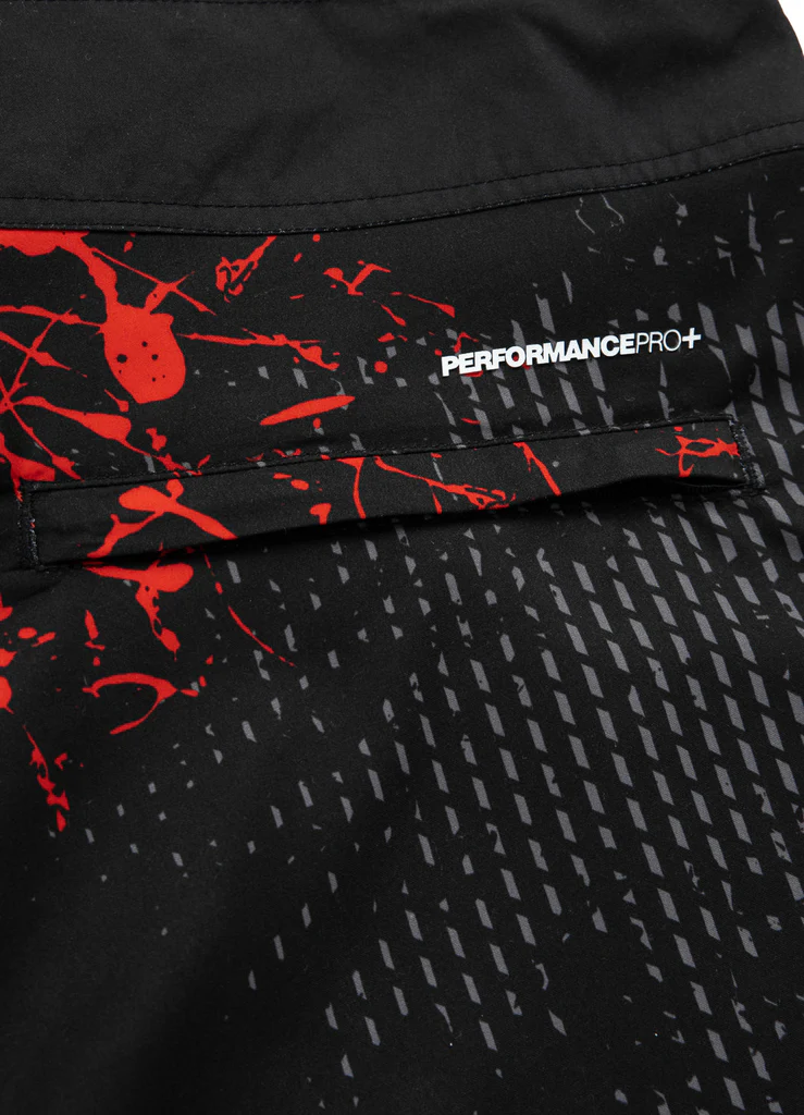 Pitbull | BLOOD DOG | BLACK | Kupaći Šorc