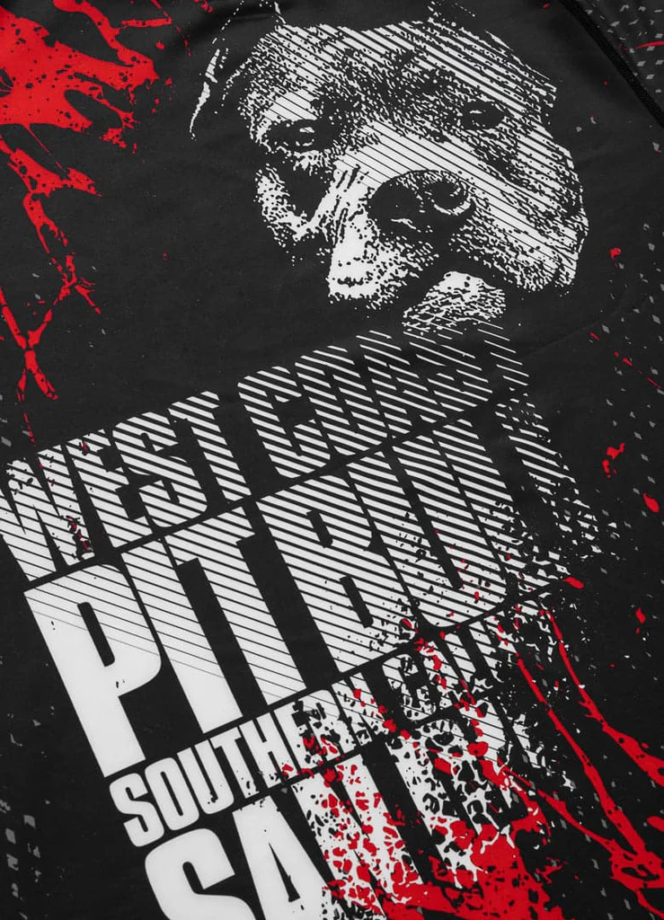 Pitbull | BLOOD DOG 2 | BLACK | Rashguard