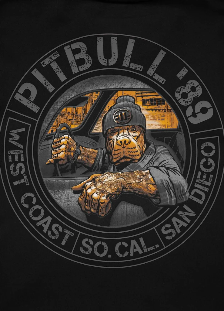 Pitbull | DRIVING  | BLACK | Dukserica