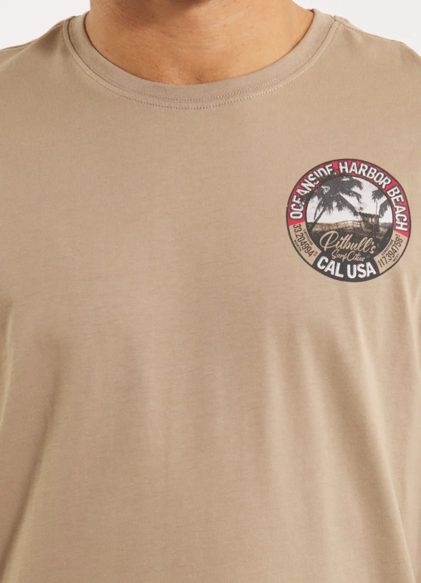 Pitbull | OCEANSIDE | Dark sand | Majica