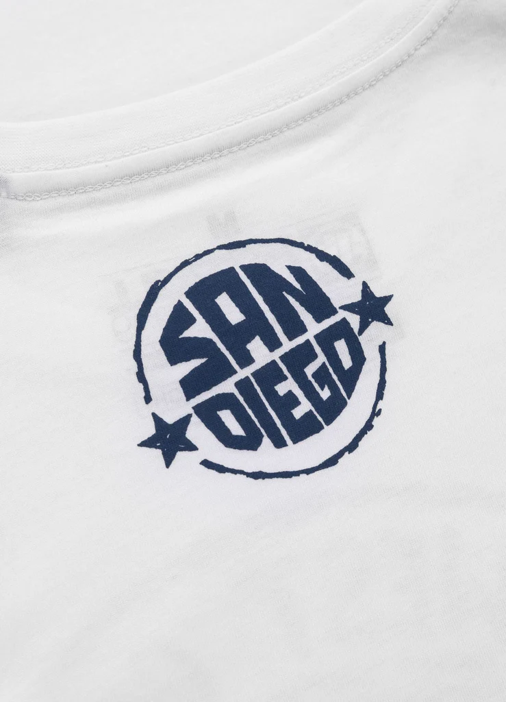 Pitbull | SAN DIEGO SUN | WHITE | Majica