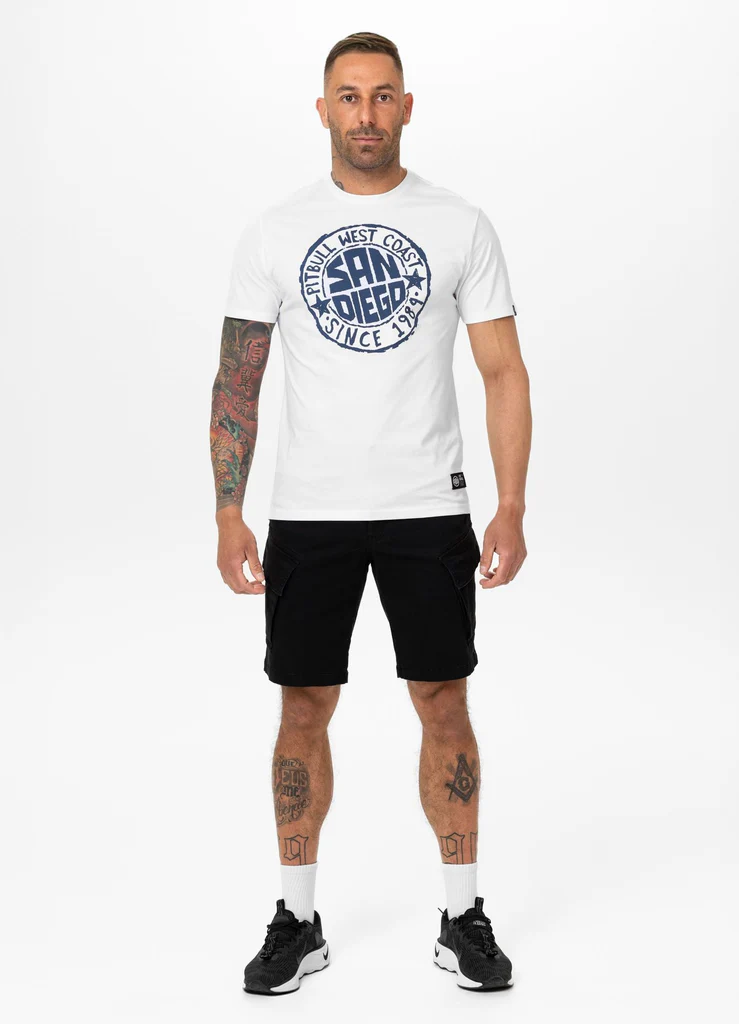 Pitbull | SAN DIEGO SUN | WHITE | Majica