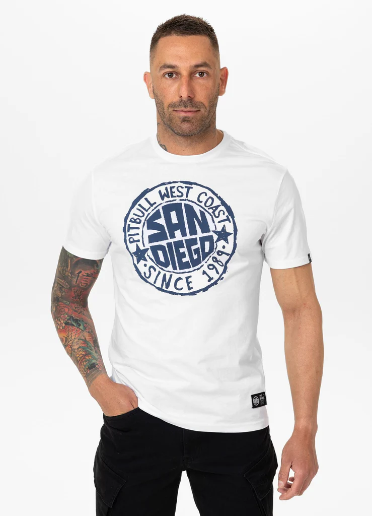 Pitbull | SAN DIEGO SUN | WHITE | Majica