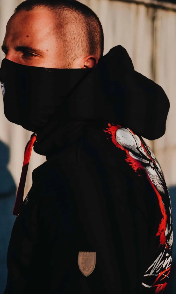 PG WEAR | No Justice – No Peace | BLACK | DUKSERICA (Mask)