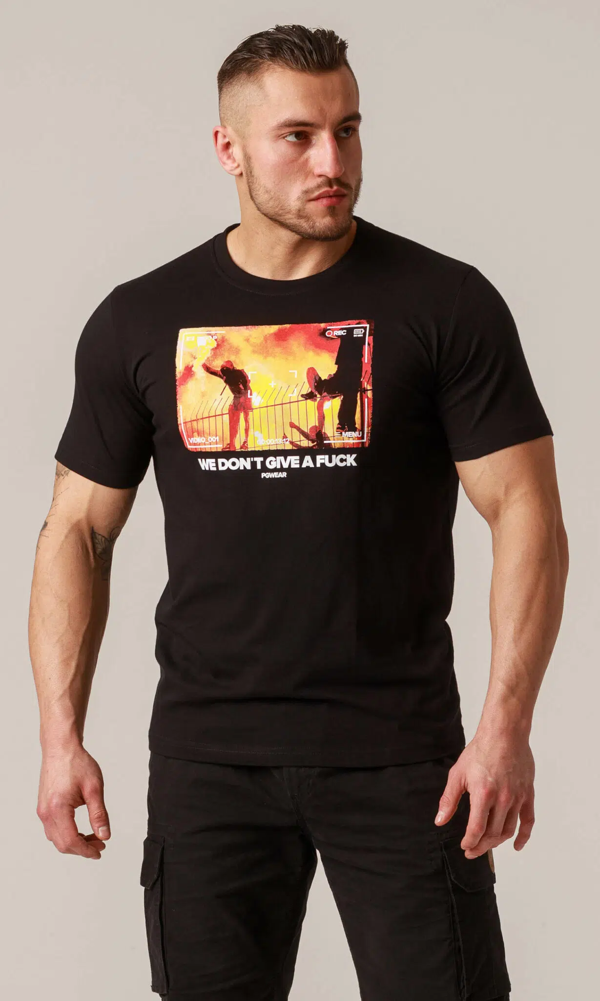 PG WEAR | We don’t give | BLACK | Majica