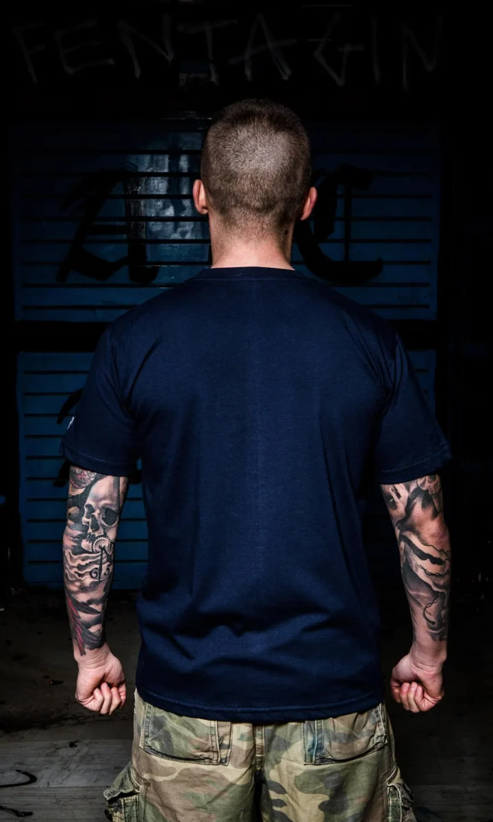 PG WEAR | WE LOVE THIS GAME | NAVY BLUE | Majica