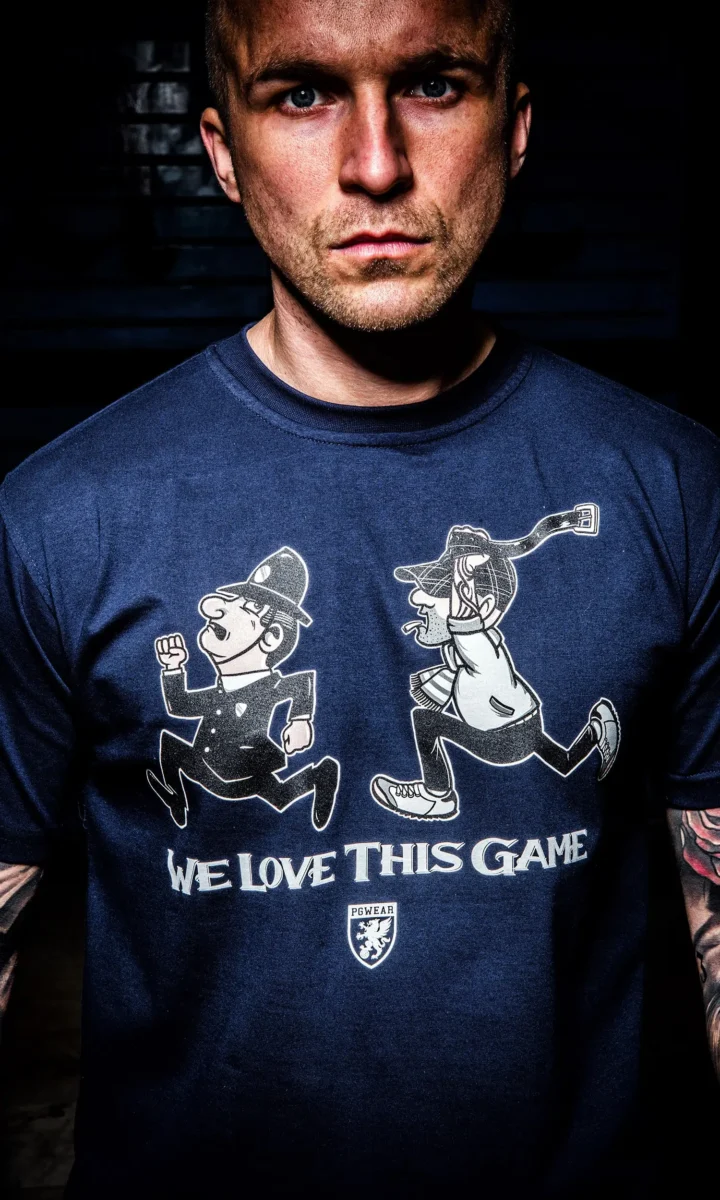 PG WEAR | WE LOVE THIS GAME | NAVY BLUE | Majica