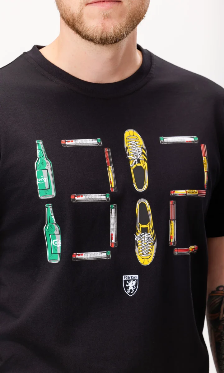 PG WEAR | Jigsaw Puzzles | BLACK | Majica