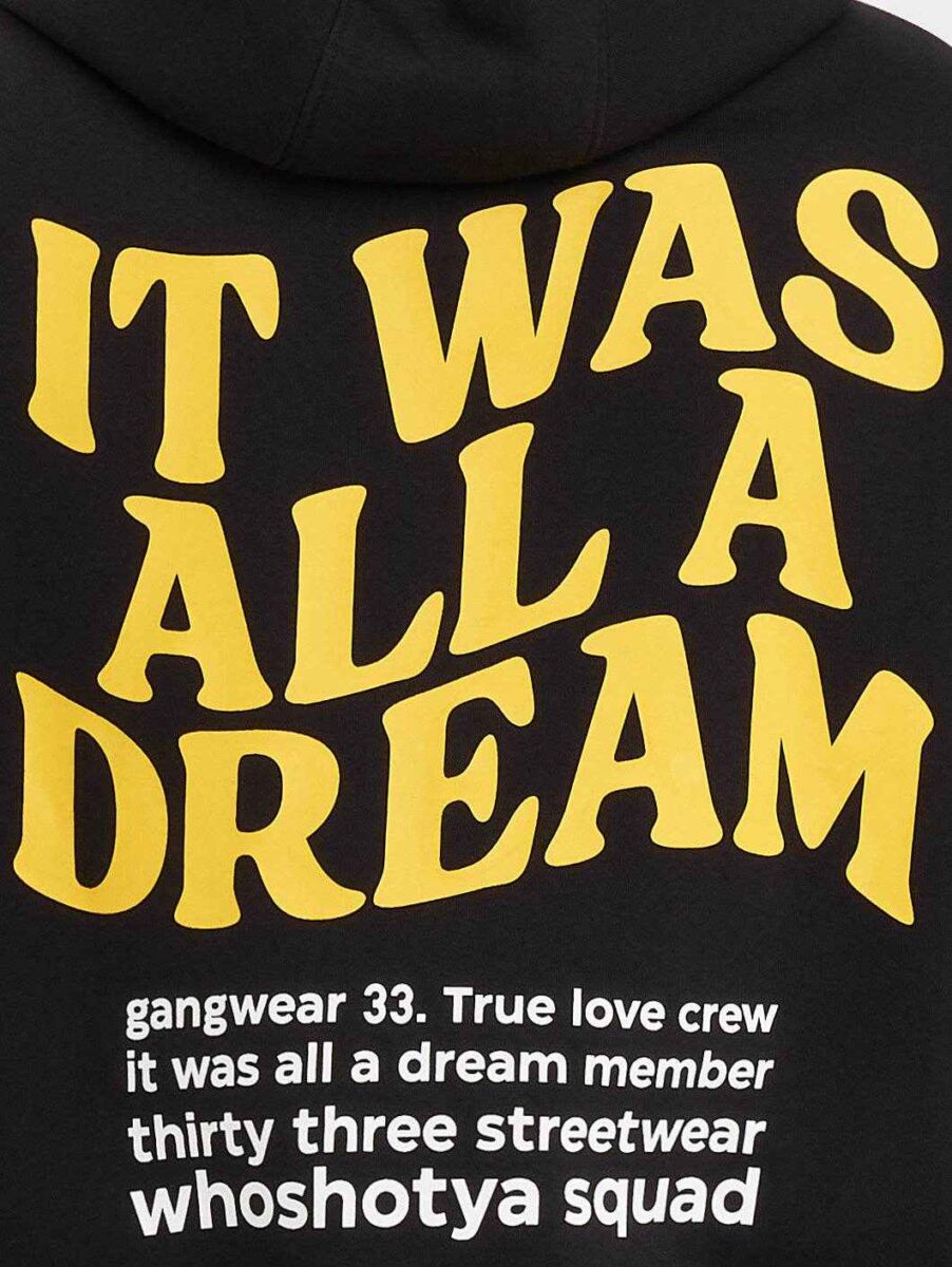 Whoshotya | Solinor Zip | BLACK | Dukserica Oversize