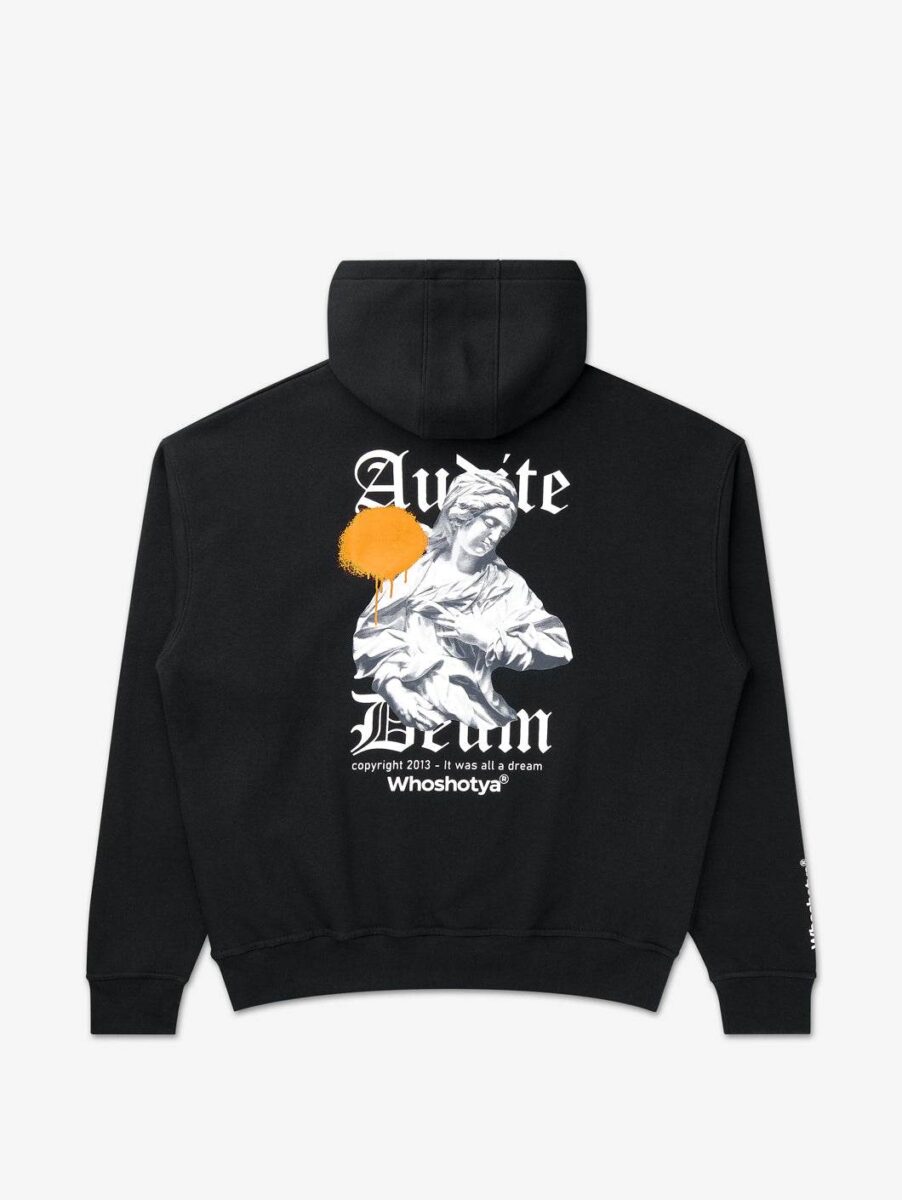 Whoshotya | Audite Deum | BLACK | Dukserica Oversize