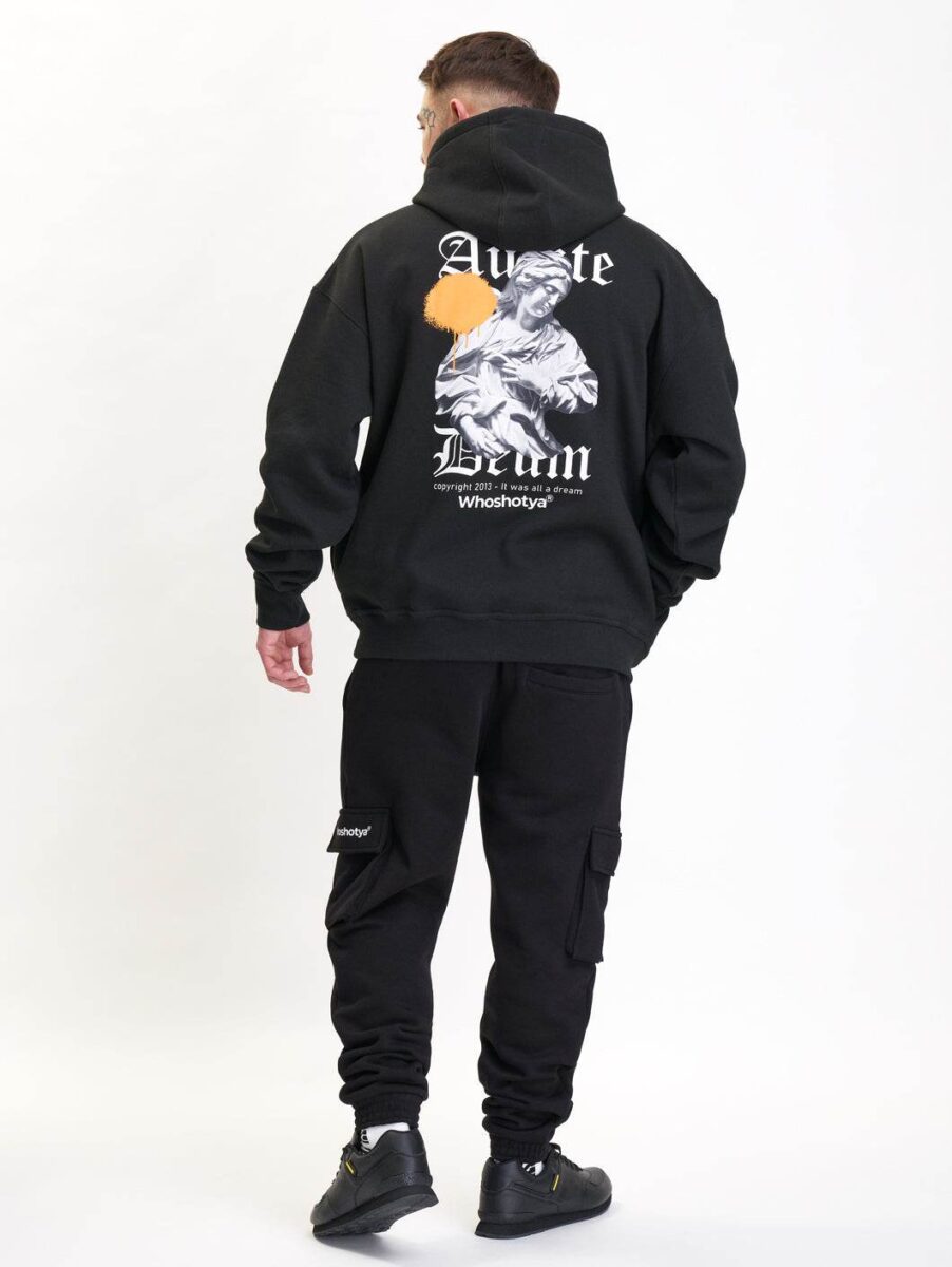 Whoshotya | Audite Deum | BLACK | Dukserica Oversize