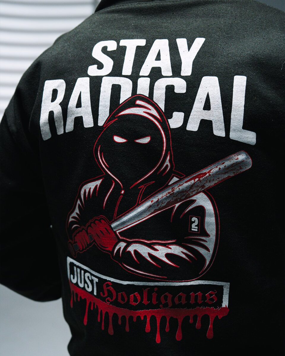 2bro™ | Stay Radical | BLACK | Dukserica