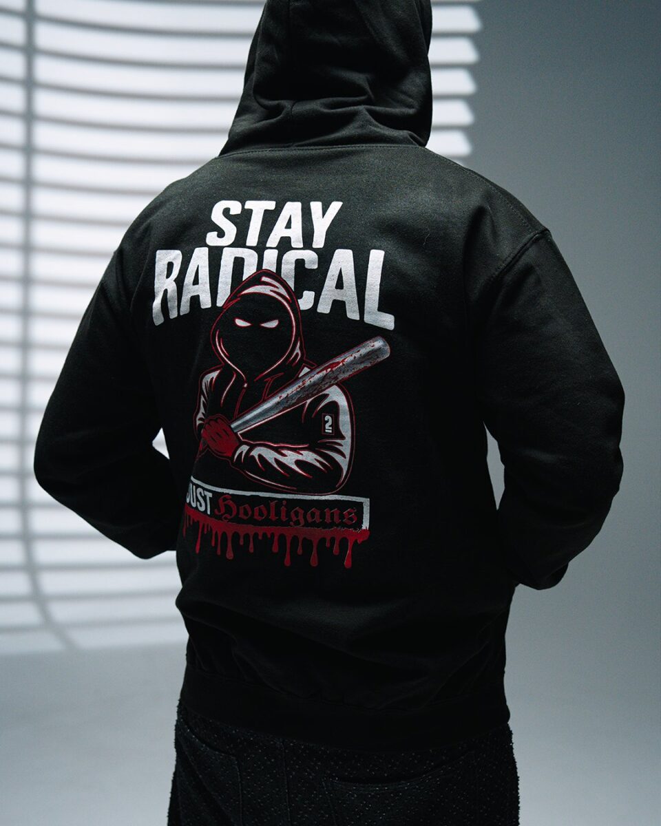 2bro™ | Stay Radical | BLACK | Dukserica