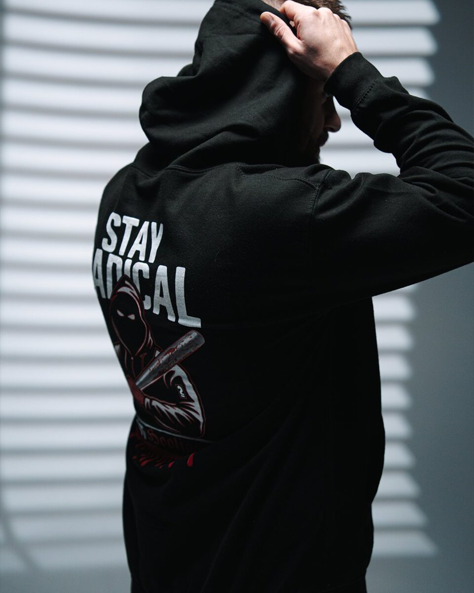 2bro™ | Stay Radical | BLACK | Dukserica
