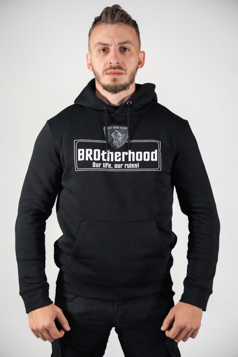 2bro™ | BROTHEROOD | BLACK | Dukserica
