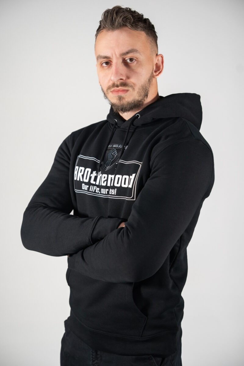 2bro™ | BROTHEROOD | BLACK | Dukserica