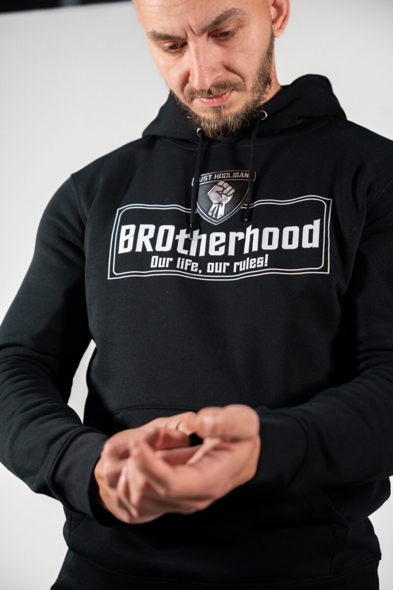 2bro™ | BROTHEROOD | BLACK | Dukserica