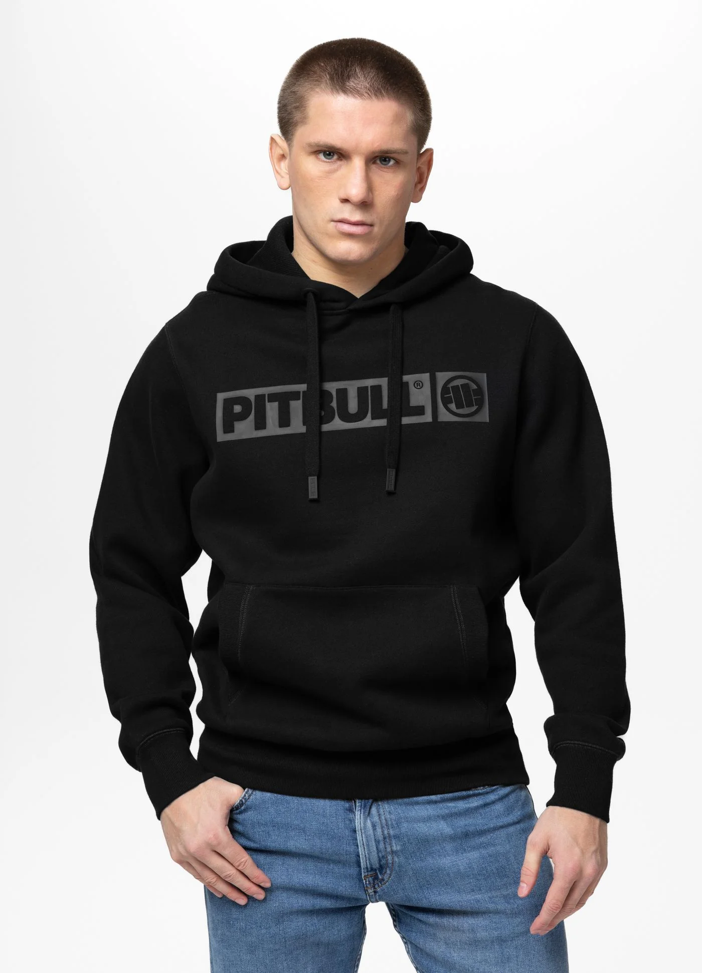 Pitbull | HILLTOP  | BLACK | Dukserica
