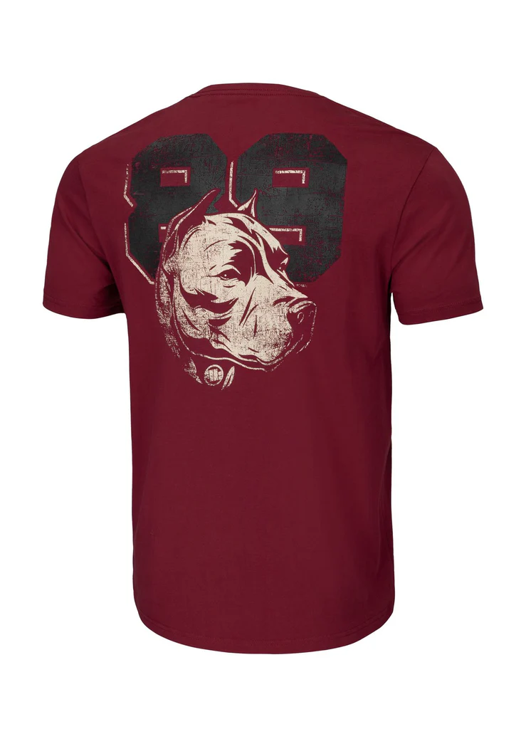 Pitbull | DOG 89 | BURGUNDY | Majica