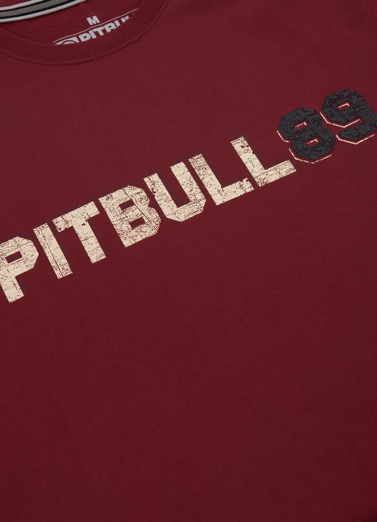 Pitbull | DOG 89 | BURGUNDY | Majica