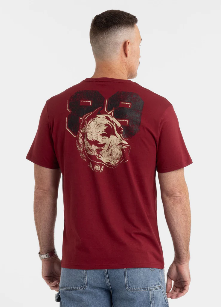 Pitbull | DOG 89 | BURGUNDY | Majica
